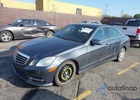 2013 Mercedes-Benz E 350 from USA, damaged, VIN WDDHF5KB4DA681489